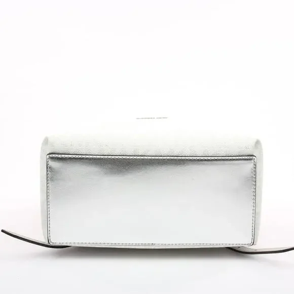 Michael Kors Silver Logo Backpack - Picture 6 of 7